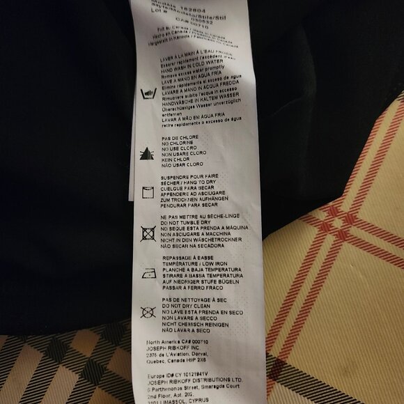 JOSEPH RIBKOFF Top Tank Tunic Layered Split Front 162804 NEW New with Tags Sz 8 - Picture 10 of 12